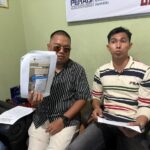 Ega Surya Perdana, S.H (kiri), Goklas Tambun, S.H (kanan), Tim kuasa hukum Arindama Law Firm.